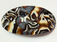 Load image into Gallery viewer, Beveled Large Oval French Barrettes
