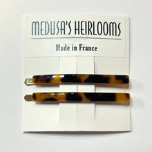 Load image into Gallery viewer, French Tortoise Bobby Pins- by pair
