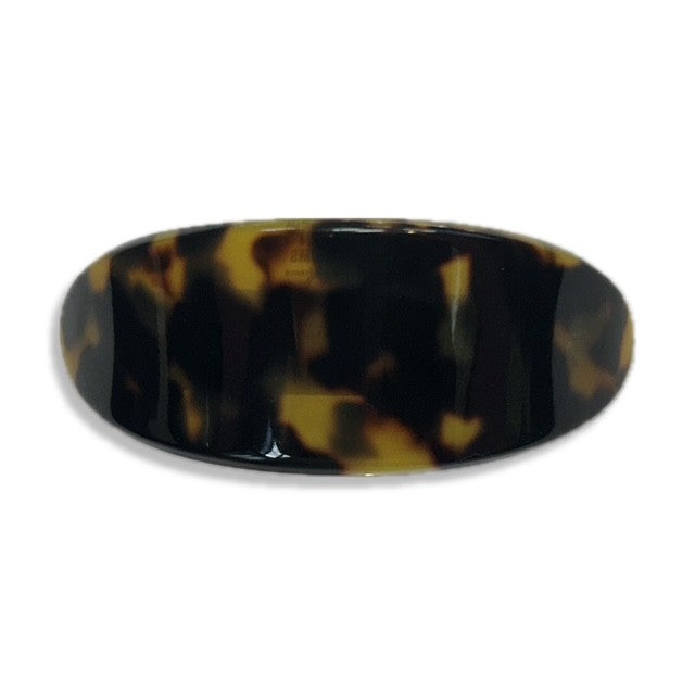 Curved Oval French Pony Barrettes