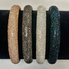 Load image into Gallery viewer, Wide Pavé Puff Rhinestones Embellished Headbands
